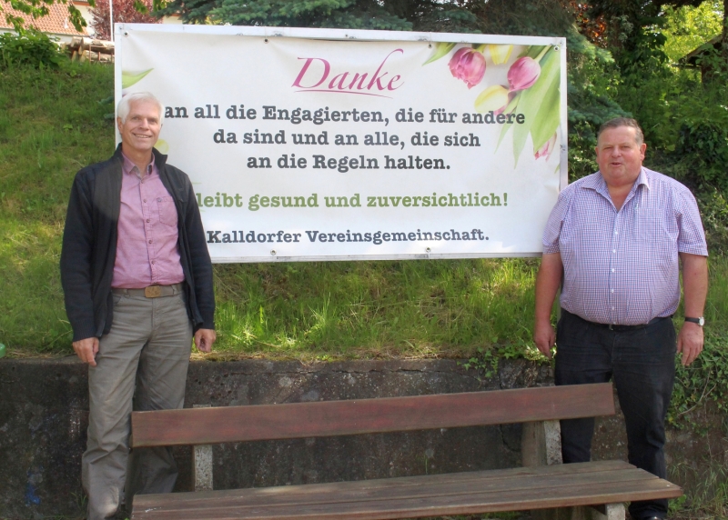 Hans - Dieter Bähr, Wilfried Gerkensmeier Kalldorfer Vereinsgemeinschaft